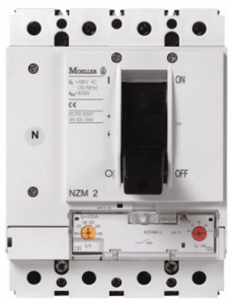Eaton NZMN2-4-VE100 Molded-Case Circuit Breaker 4-Pole 100A 50KA