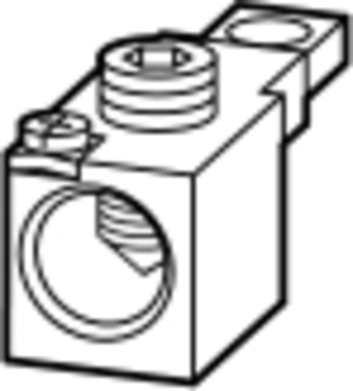 TILKOBL.SET AL/CU 16-240 4 pcs (NZM2-4-XKA)