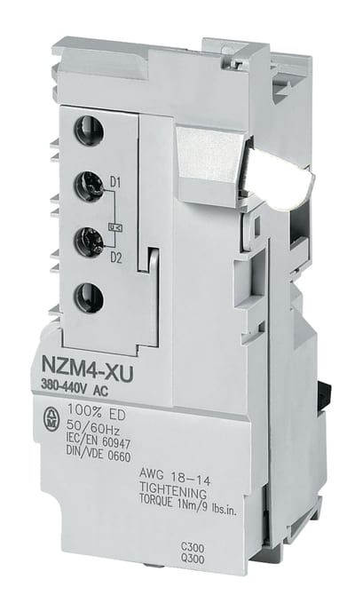 Arbeidcurrenttrigger 208-240V (NZM4-XA208-250AC/Dc)