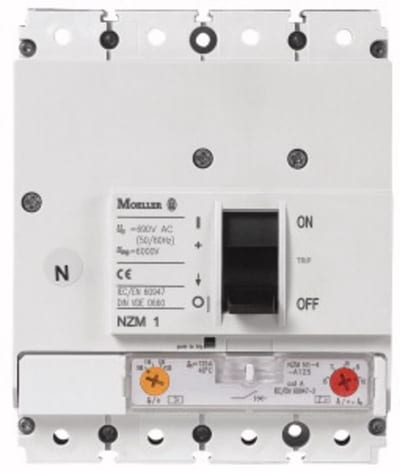 Eaton NZMN1-4-A160 Molded-Case Circuit Breaker 4-Pole 160A 50KA
