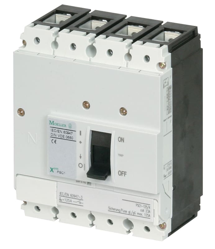 Eaton Load-Break Switch, 4-Pole, 160 A, PN1 Frame, Frame Clamp Terminals (PN1-4-160)