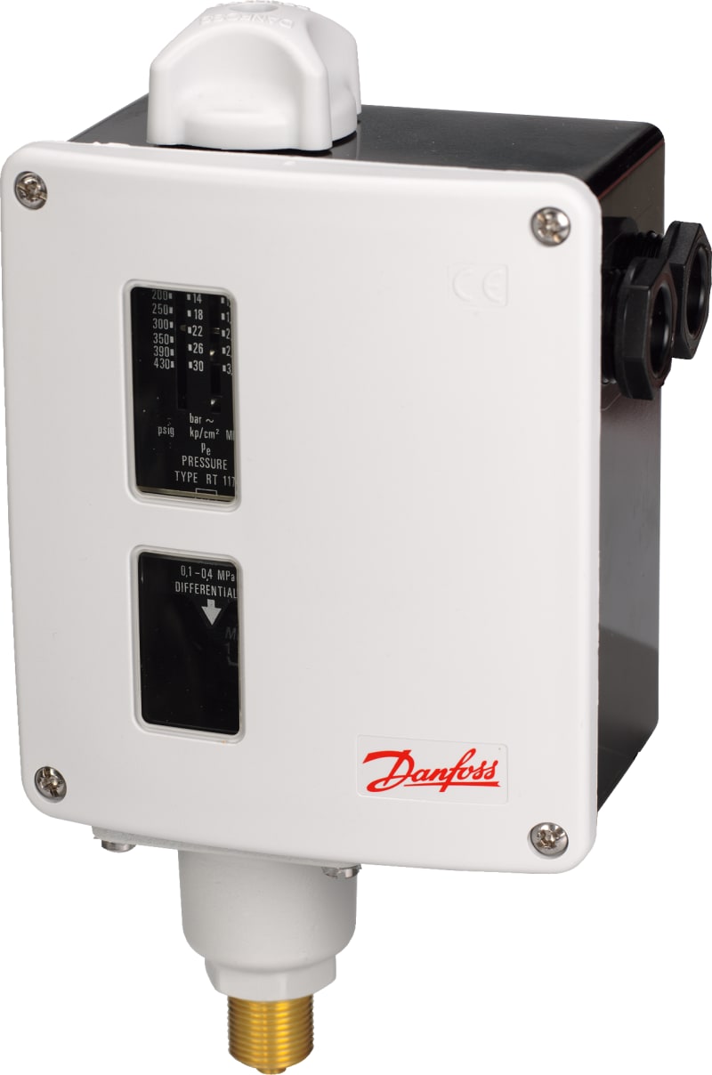 Danfoss RT5 Pressure Switch 4 to 17 bar SPDT Auto Reset (017-525566)