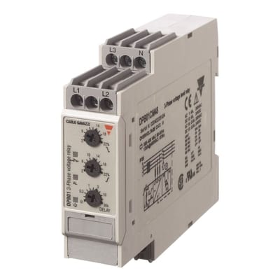 3-Phase mains monitor over-/undervoltage 208-240V