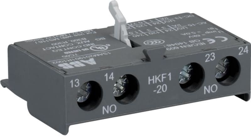 Auxiliary contact HKF1-20 (MS 1XX-HKF 1-20)