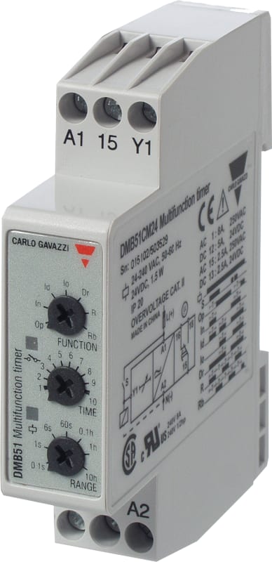 Multifunction time relay (DMB51CM24)