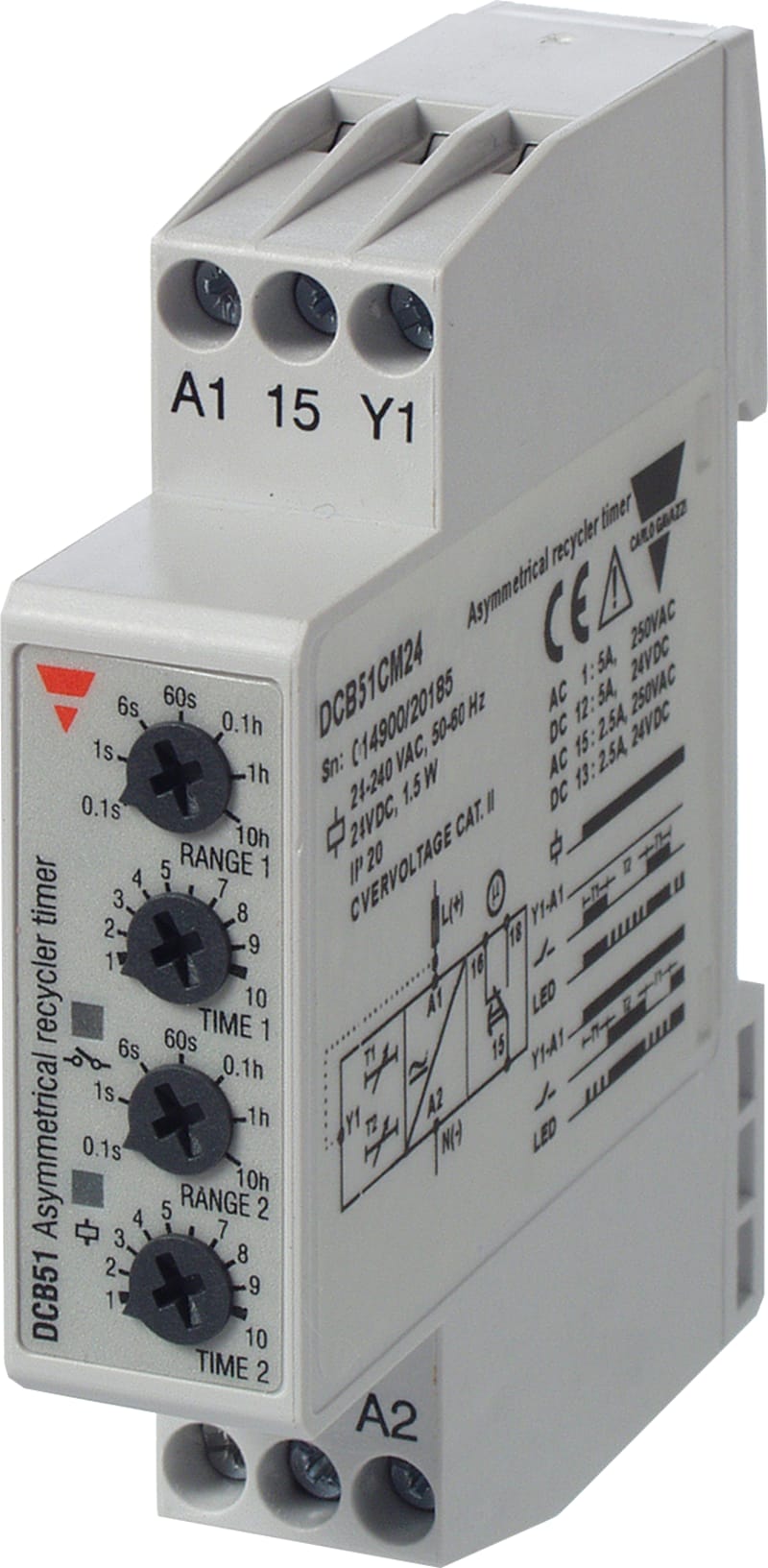 TIME RELAY ASYM. Pulse generator (DCB51CM24)
