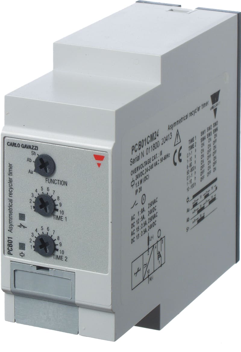 TIME RELAY ASYM. Pulse generator (PCB01CM24)