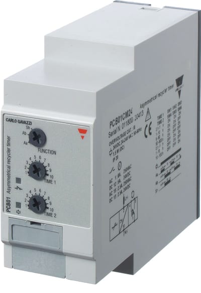 TIME RELAY ASYM. Pulse generator (PCB01CM24)