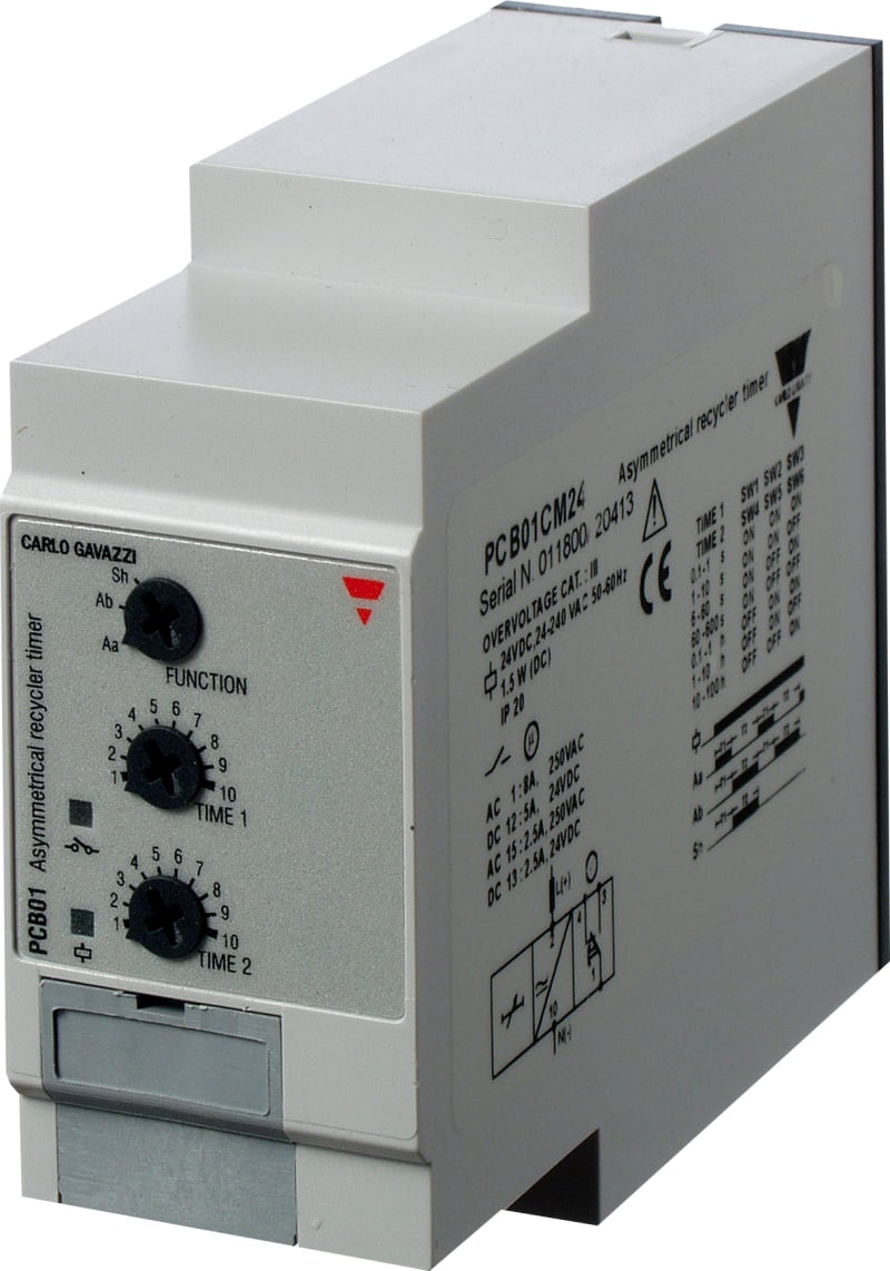 TIME RELAY ASYM. Pulse generator (PCB01DM24)