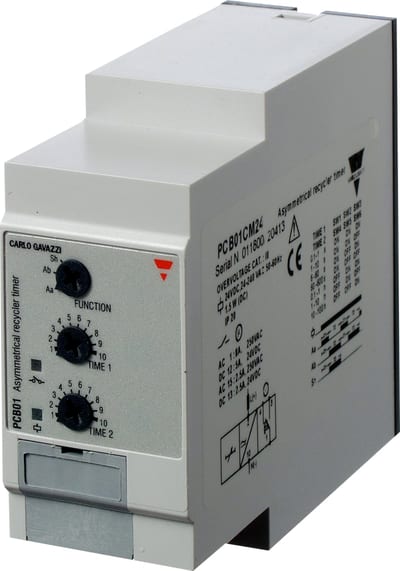 TIME RELAY ASYM. Pulse generator (PCB01DM24)