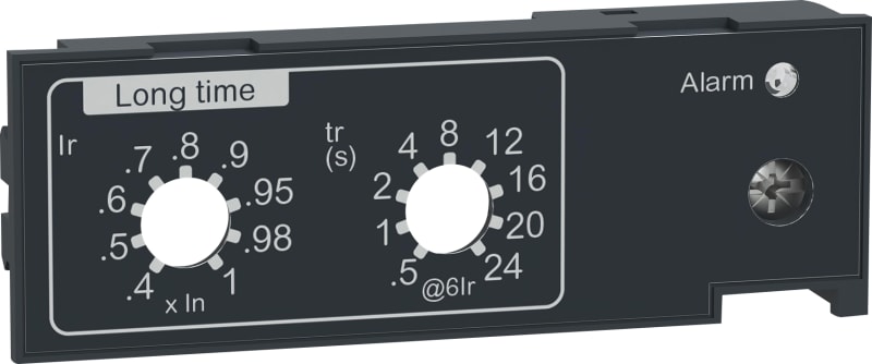 Schneider Electric Long time rating plug, ComPacT NS, IEC, MicroLogic control units, standard setting (Ir = in x 0.4 to 1) C33542