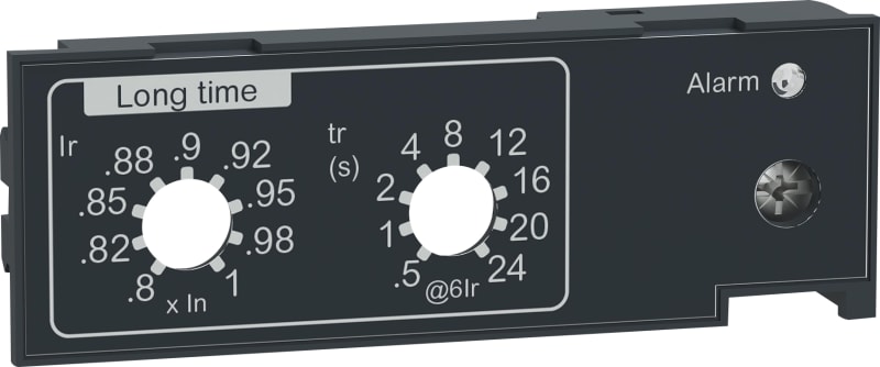 Schneider Electric Long time rating plug, ComPacT NS, IEC, MicroLogic control units, high setting (Ir = in x 0.8 to 1) C33544