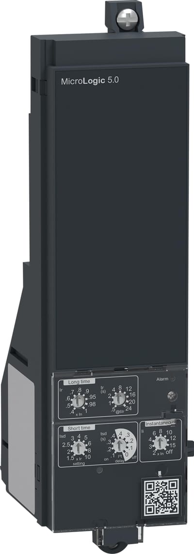 Schneider Electric Control unit MicroLogic 5.0, ComPacT NS630B to NS3200 fixed and manually operated, selective protections C50FM