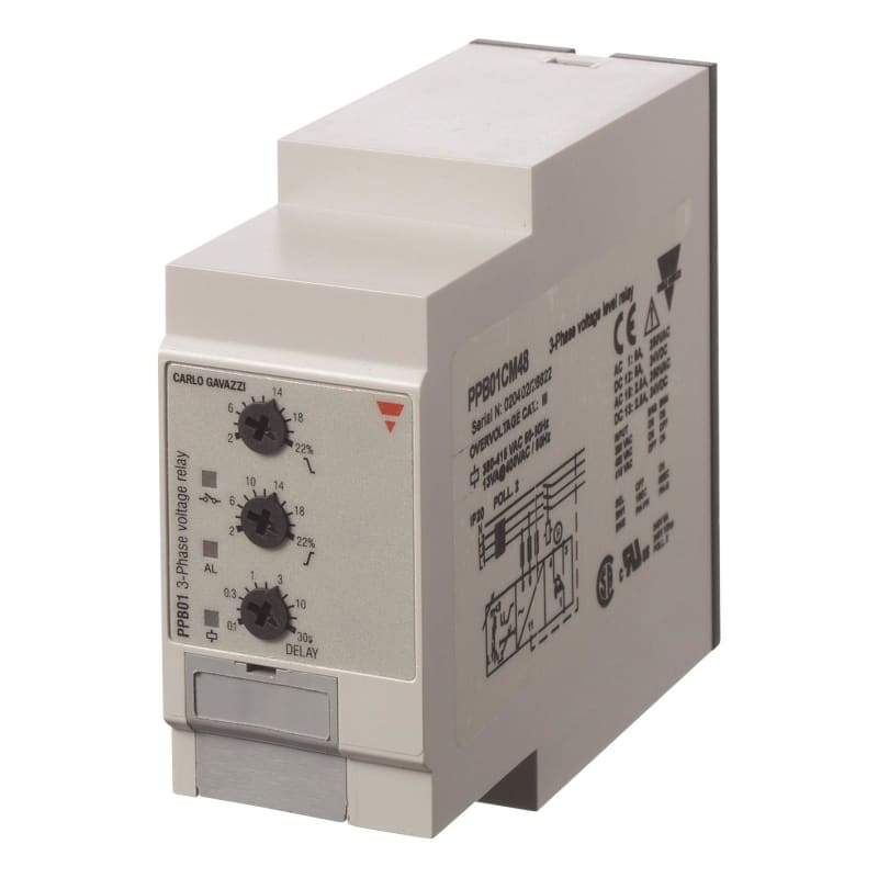 3-Phase nettvakt over-/underspg. 380-480V (PPB01CM48)