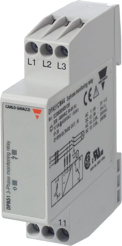 Phase Sequence and Phase Loss relay (DPA51CM44)