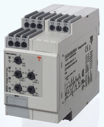 Voltage Relay AC/DC 0-500V 2XRELE,230VAC