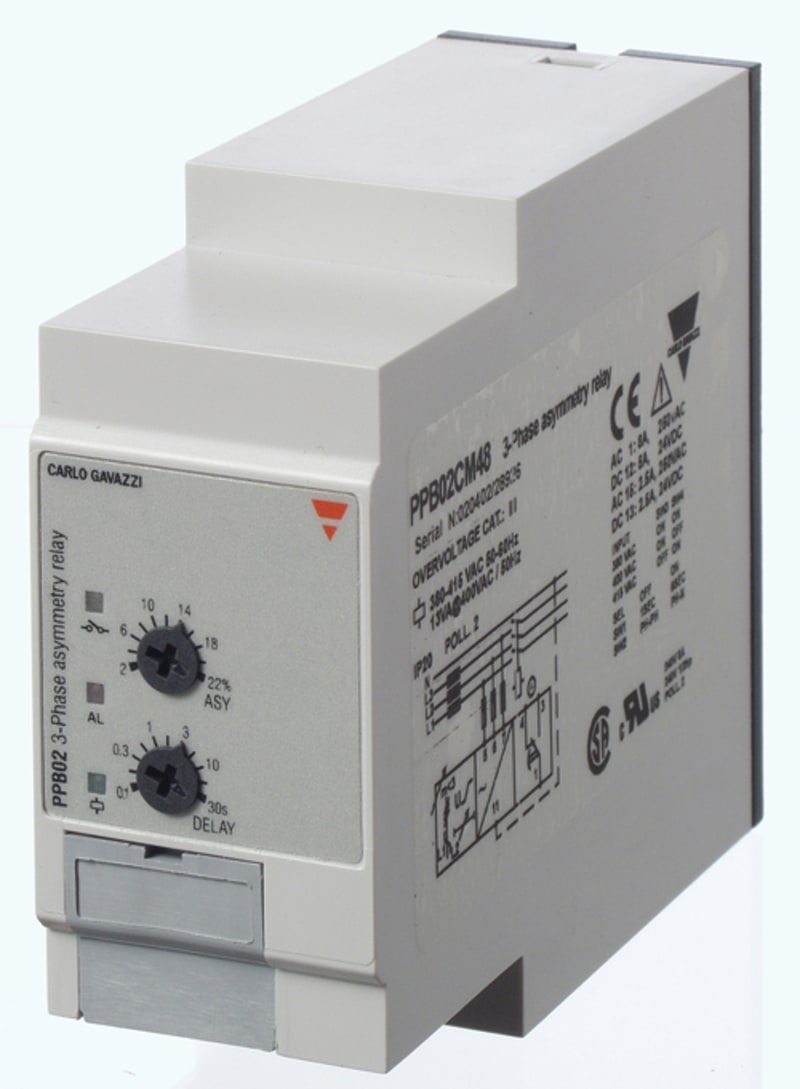 Phase asymmetri relay 208-240V (PPB02CM23)