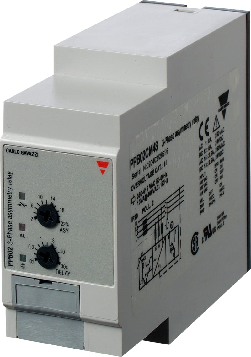 PHASE Asymmetrirele (PPB02CM48)