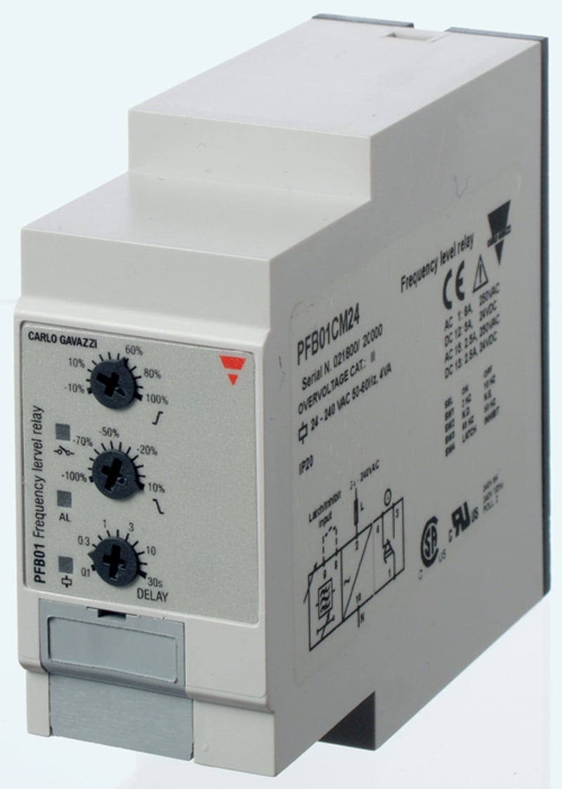 Frekvensrele 50/60Hz 24-240V 11-Pin (PFB01CM24)
