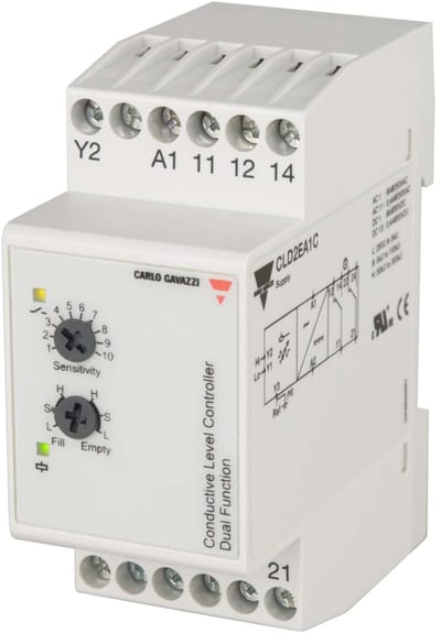 Level Relay 2 level DIN 24VAC/DC