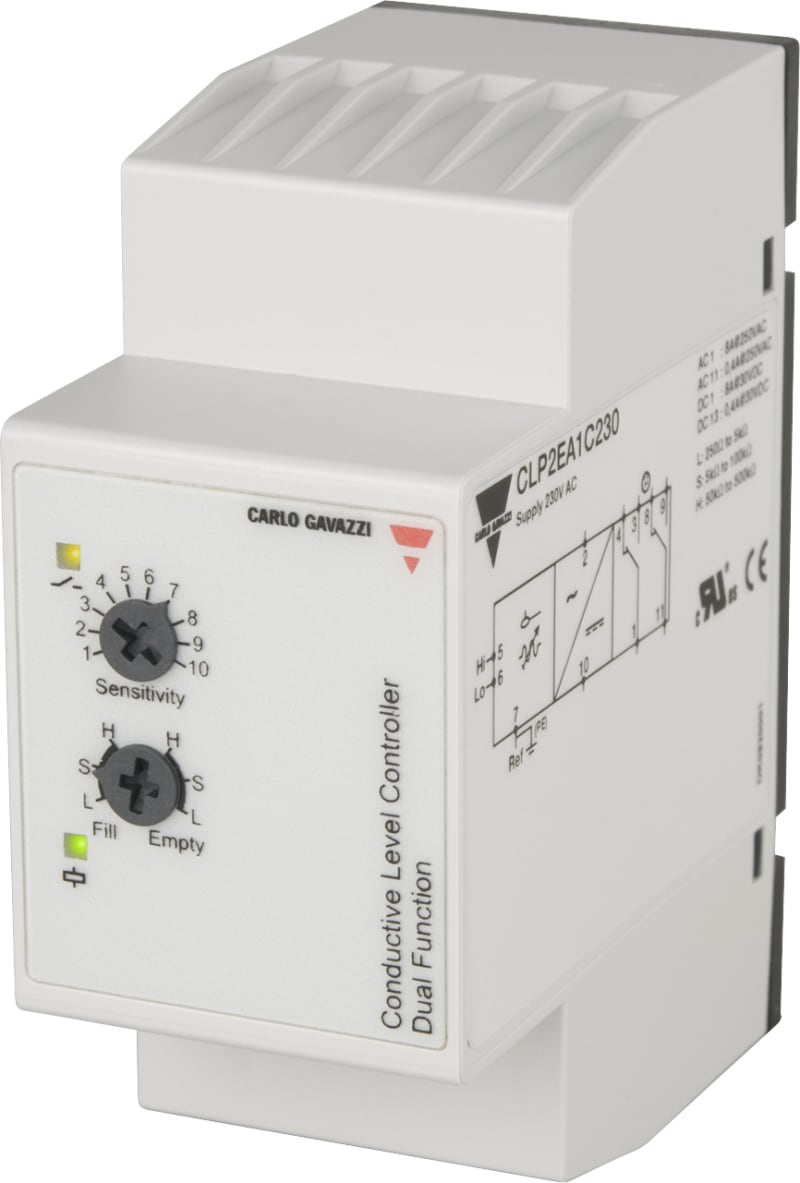 Level Relay 2 level Plug 230VAC (CLP2EA1C230)