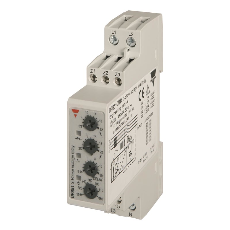 3-Phase supply monitoring relay (DPB51CM44)
