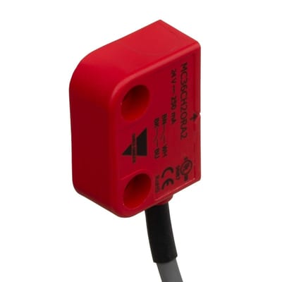 Carlo Gavazzi Safety Magnetic Sensor, Right Exit, 1 NO + 1 NC, 2 m Cable