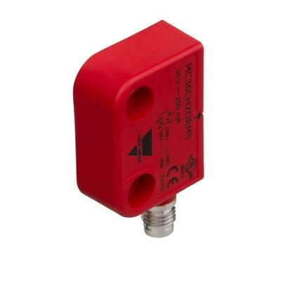Carlo Gavazzi Safety Magnetic Sensor 2NO Right-Exit M8 Plug