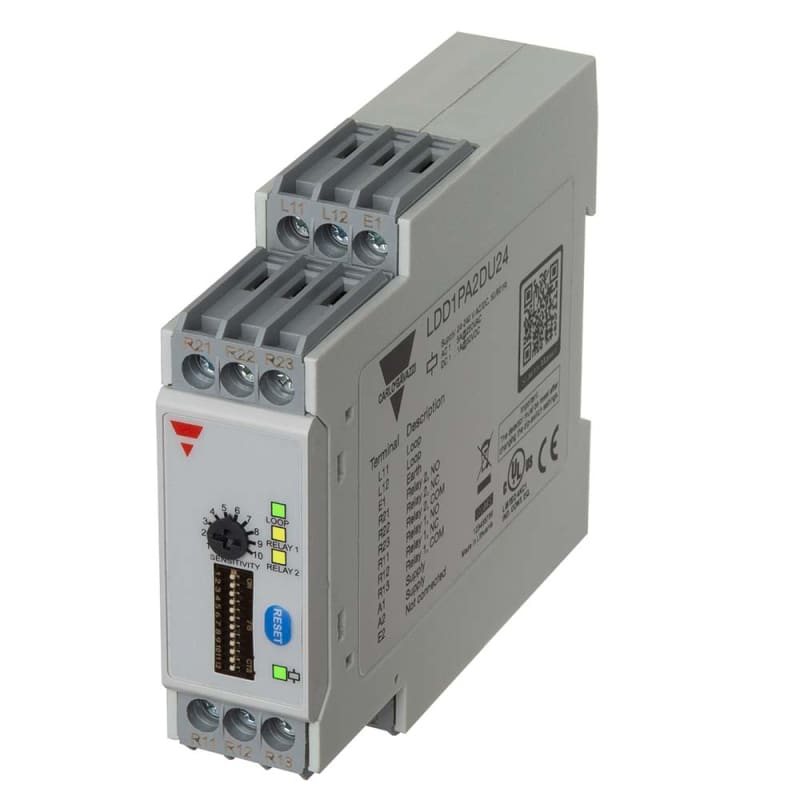 Carlo Gavazzi LDD1 Single-Channel Inductive Loop Detector, 24-240 V AC/DC (LDD1PA2DU24)