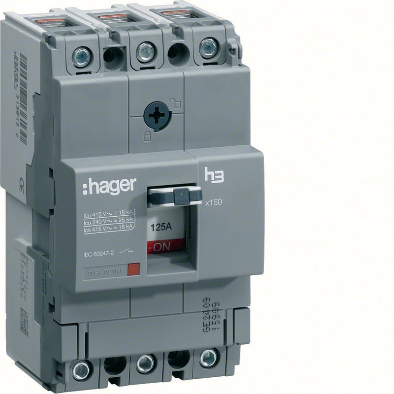 Circuit breaker TM 3X63-100A 25KA (HHA100H)