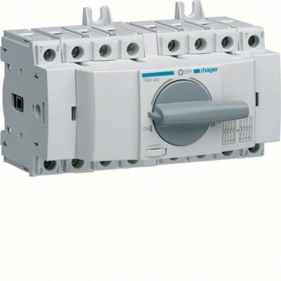 Changeover switch, In-O-II, 6M,3P, 80A