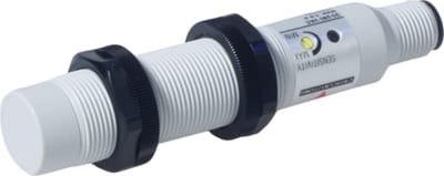 Capacitive transmitter, M18, AC, NO, sn 12mm