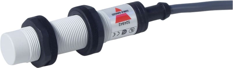 Capacitive transmitter, M18, AC, NC, sn 12mm (CA18CLN12TC)