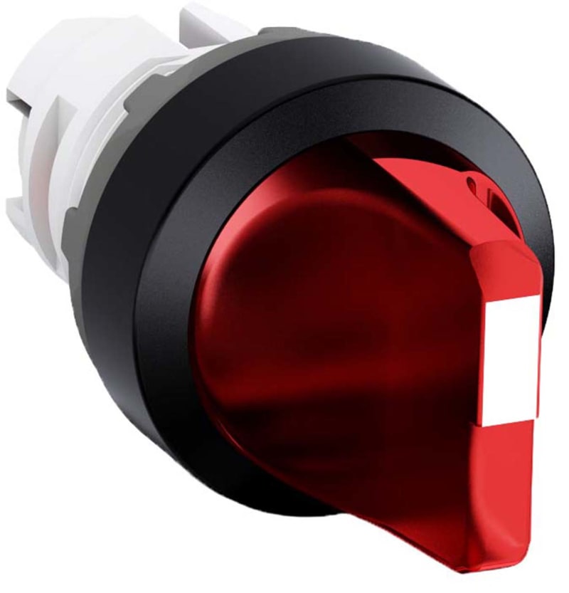 ABB M2SS2-11R Selector Switch 2-Position, Illuminated, Red