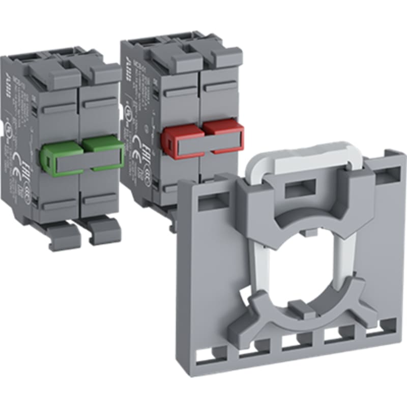 ABB MCBH-11 Contact Block Holder 1NO+1NC Front Mounting