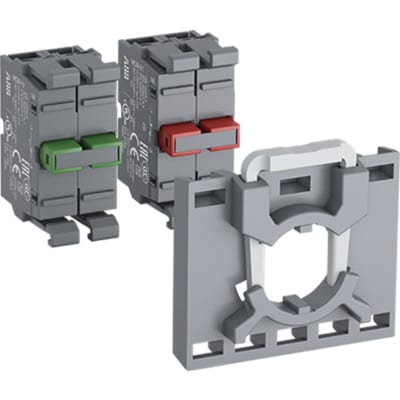 ABB MCBH-11 Contact Block Holder 1NO+1NC Front Mounting