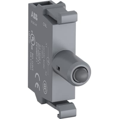 Lamp Block with Integrated LED MLBL-07L, 230 V AC, Blue