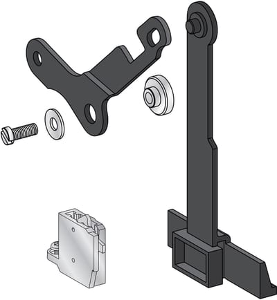 Schneider Electric Chassis locking - Profalux/Ronis adapt kit w/o keylock - MTZ2/MTZ3 - spare part LV848564SP