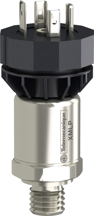Telemecanique XMLP016BC11F Pressure Transmitter, 0.5–4.5 V ratiometric, G 1/4, DIN connector