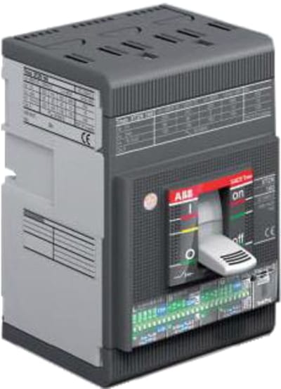 ABB SACE Tmax XT2N 160 Moulded-Case Circuit Breaker — Ekip In, In=25 A, 3-Pole