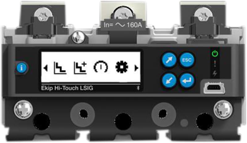 ABB Loose protection XT2, In=40A, 3 pole, EL, Ekip Touch Measuring LSI, Un=690V AC Ekip Touch Measuring LSI In=40A XT2 3P