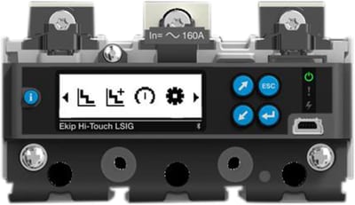 ABB Loose protection XT2, In=40A, 3 pole, EL, Ekip Touch Measuring LSI, Un=690V AC Ekip Touch Measuring LSI In=40A XT2 3P