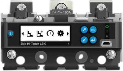 ABB Loose protection XT2, In=40A, 3 pole, EL, Ekip Hi-Touch LSI, Un=690 volt AC