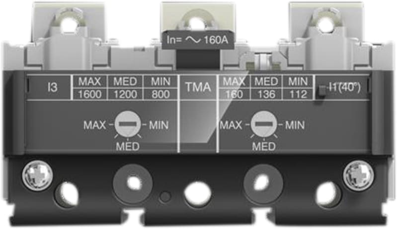 ABB 1SDA076538R1 Magnetic Release Three-POLE IN AC-DC MA Iu 160 I3=960...2240 A XT2