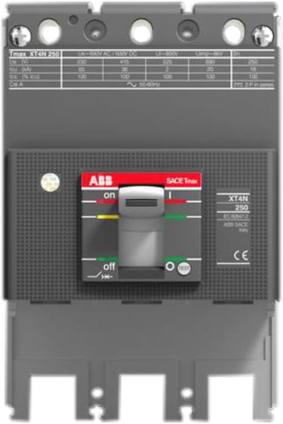 ABB SACE Tmax XT4X 160 Moulded-Case Switch-Disconnector — 3-Pole