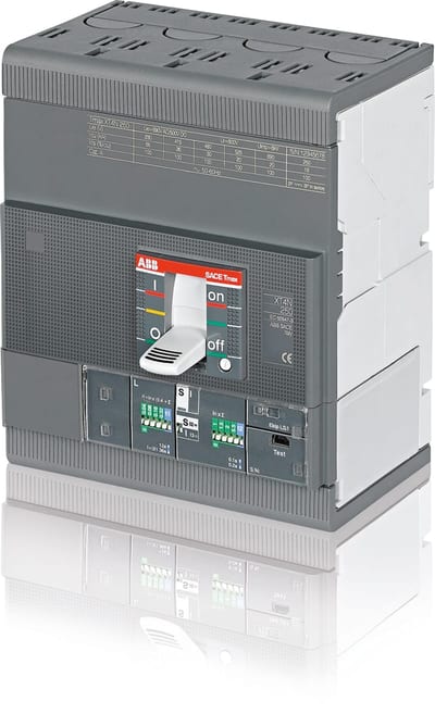 ABB SACE Tmax XT4N 160 Moulded-Case Circuit Breaker — Ekip LSI, In=160 A, 4-Pole
