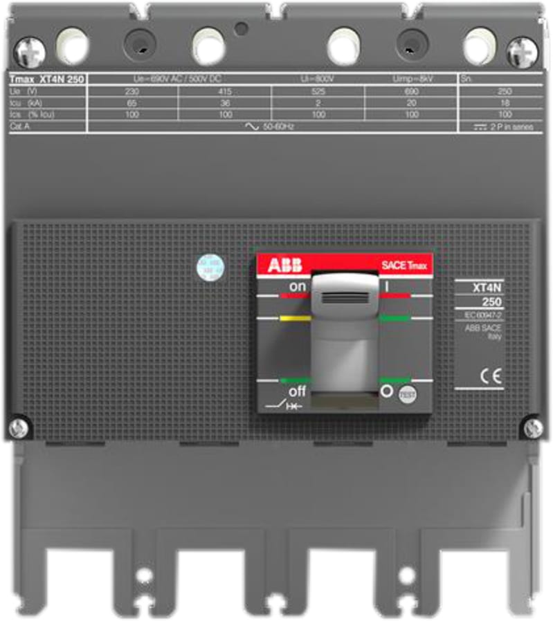 ABB SACE Tmax XT4H 160 Moulded-Case Switch-Disconnector — 4-Pole