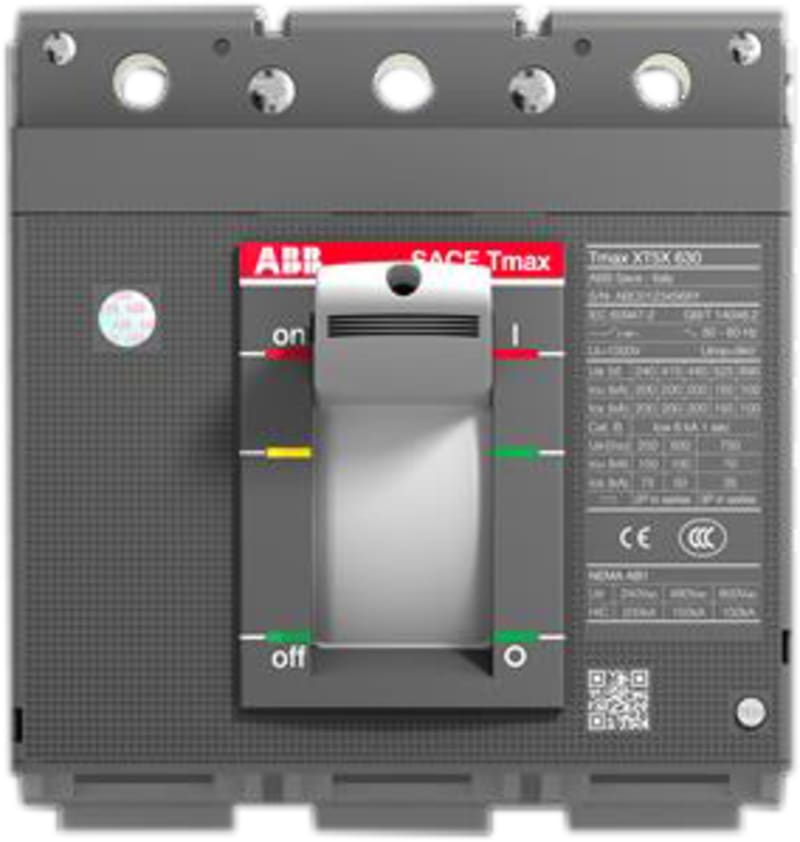 ABB SACE Tmax XT5N 400 Moulded-Case Circuit-Breaker Body — 3-Pole