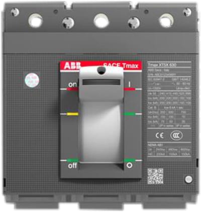 ABB SACE Tmax XT5N 400 Moulded-Case Circuit-Breaker Body — 3-Pole