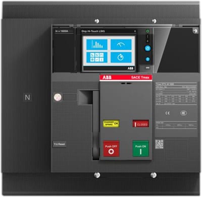 ABB SACE Tmax XT7H 1600 Moulded-Case Circuit Breaker — Ekip Touch LSI IN1600A, In=1600 A, 4-Pole